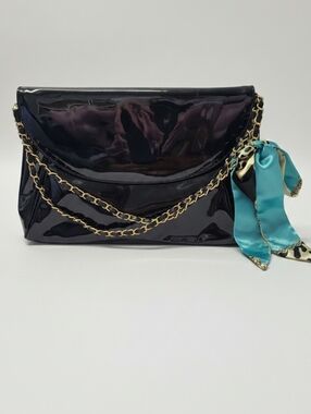 Cabrelli Canada Handbag | OS | Black Patent Leather
